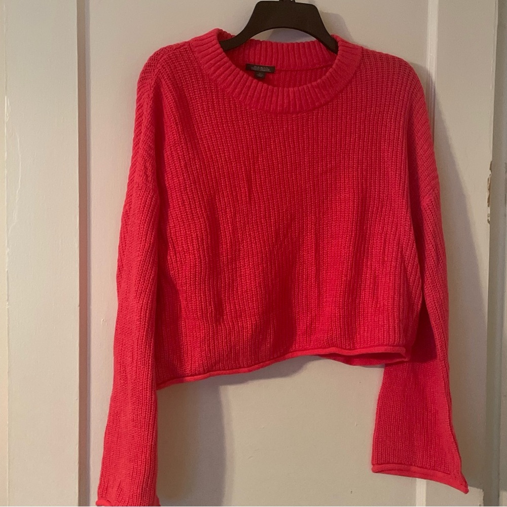 Wild Fable Vibrant Pink Knit Sweater